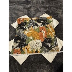 Purfect Kitty Home Made Vintage Cats On A Pillow Case - No Pillow